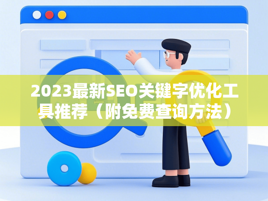 2023最新SEO关键字优化工具推荐（附免费查询方法）
