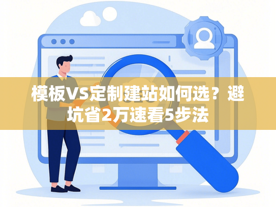模板VS定制建站如何选？避坑省2万速看5步法