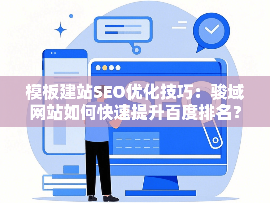 模板建站SEO优化技巧：骏域网站如何快速提升百度排名？-第1张图片