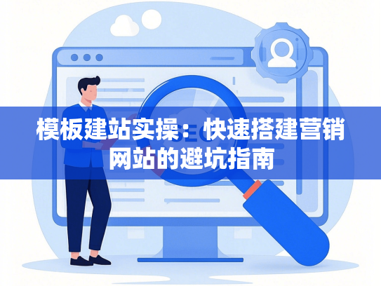 模板建站实操：快速搭建营销网站的避坑指南-第1张图片