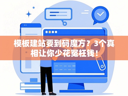 模板建站要到码魔方？3个真相让你少花冤枉钱！-第1张图片