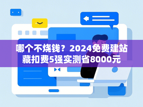 哪个不烧钱？2024免费建站藏扣费5强实测省8000元