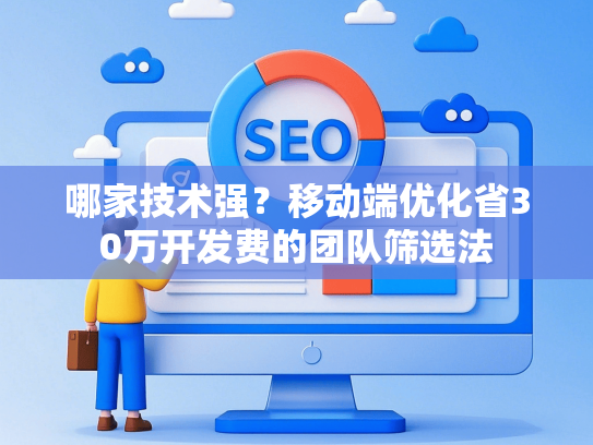 哪家技术强？移动端优化省30万开发费的团队筛选法