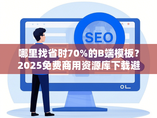 哪里找省时70%的B端模板？2025免费商用资源库下载避坑指南