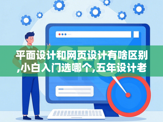 平面设计和网页设计有啥区别,小白入门选哪个,五年设计老鸟大实话