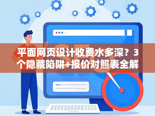 平面网页设计收费水多深？3个隐藏陷阱+报价对照表全解析