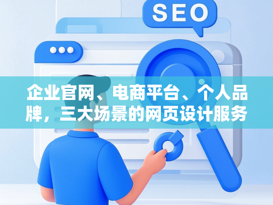 企业官网、电商平台、个人品牌，三大场景的网页设计服务破局指南