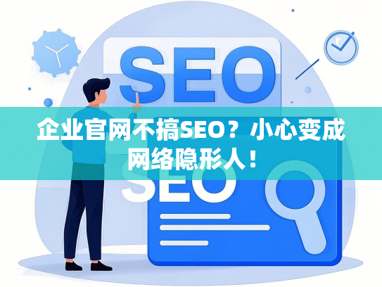 企业官网不搞SEO？小心变成网络隐形人！