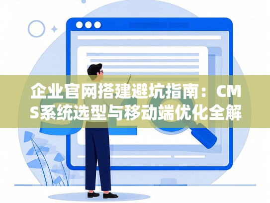 企业官网搭建避坑指南：CMS系统选型与移动端优化全解析-第1张图片