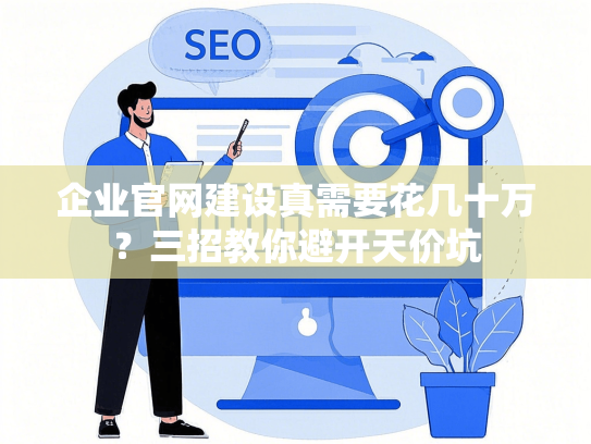 企业官网建设真需要花几十万？三招教你避开天价坑