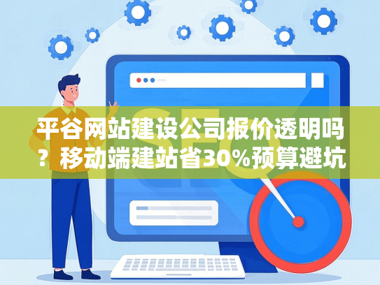 平谷网站建设公司报价透明吗？移动端建站省30%预算避坑指南-第1张图片