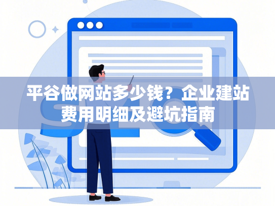 平谷做网站多少钱？企业建站费用明细及避坑指南