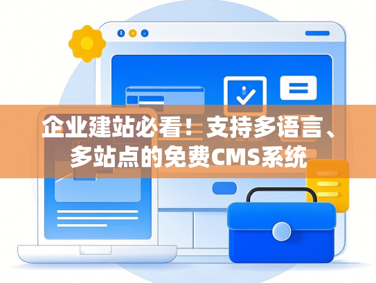 企业建站必看！支持多语言、多站点的免费CMS系统
