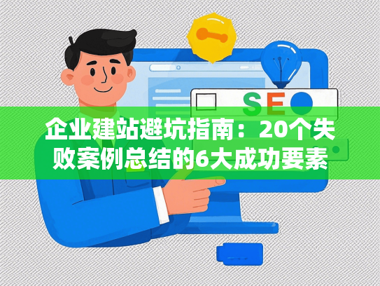 企业建站避坑指南：20个失败案例总结的6大成功要素