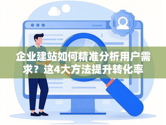 企业建站如何精准分析用户需求？这4大方法提升转化率-第1张图片