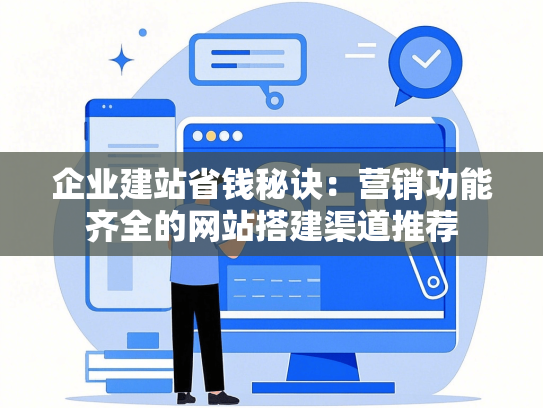 企业建站省钱秘诀：营销功能齐全的网站搭建渠道推荐