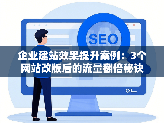 企业建站效果提升案例：3个网站改版后的流量翻倍秘诀-第1张图片