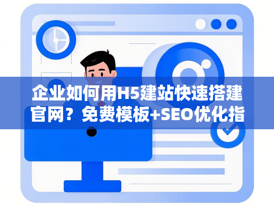 企业如何用H5建站快速搭建官网？免费模板+SEO优化指南-第1张图片