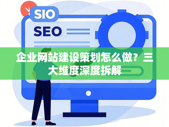 企业网站建设策划怎么做？三大维度深度拆解