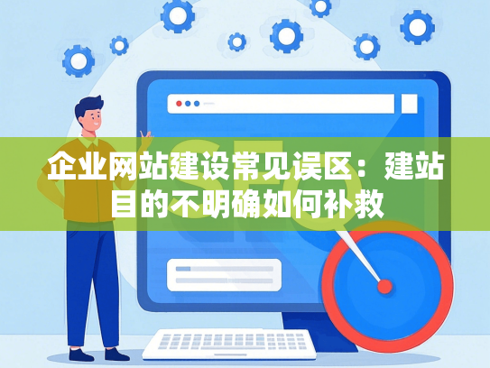 企业网站建设常见误区：建站目的不明确如何补救