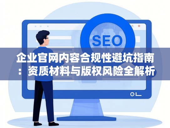 企业官网内容合规性避坑指南：资质材料与版权风险全解析
