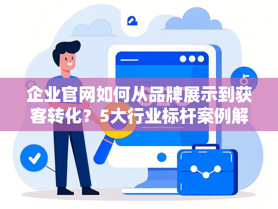 企业官网如何从品牌展示到获客转化？5大行业标杆案例解析