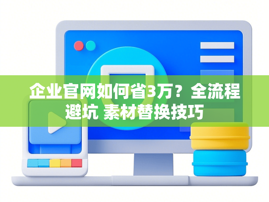 企业官网如何省3万？全流程避坑 素材替换技巧