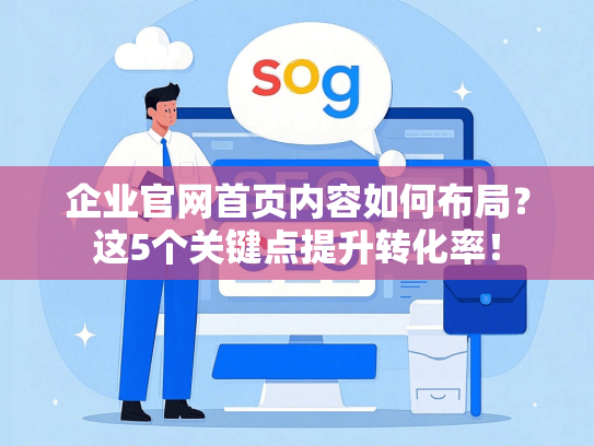 企业官网首页内容如何布局？这5个关键点提升转化率！-第1张图片