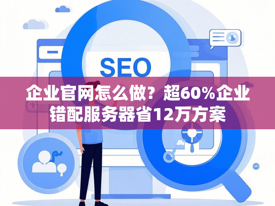 企业官网怎么做？超60%企业错配服务器省12万方案
