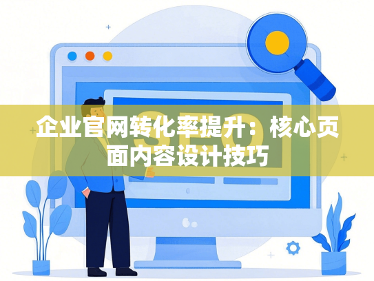 企业官网转化率提升：核心页面内容设计技巧