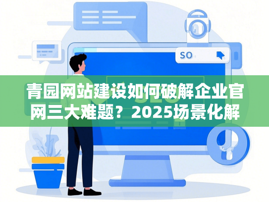 青园网站建设如何破解企业官网三大难题？2025场景化解决方案-第1张图片