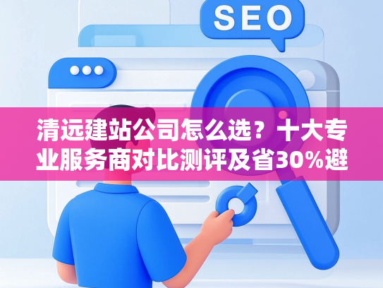 清远建站公司怎么选？十大专业服务商对比测评及省30%避坑指南