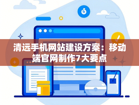 清远手机网站建设方案：移动端官网制作7大要点