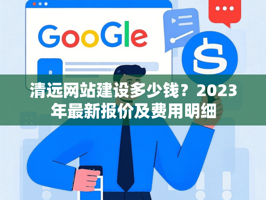 清远网站建设多少钱？2023年最新报价及费用明细