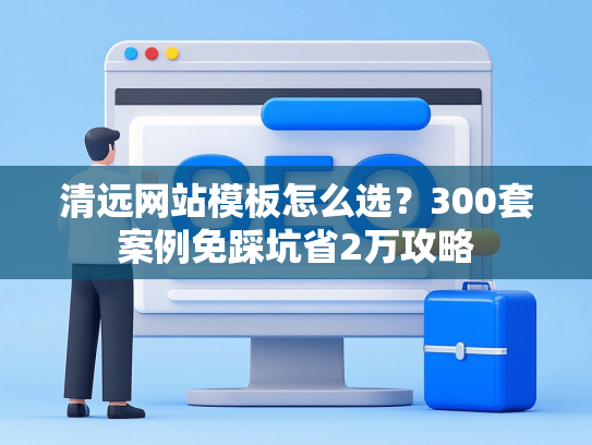 清远网站模板怎么选？300套案例免踩坑省2万攻略-第1张图片