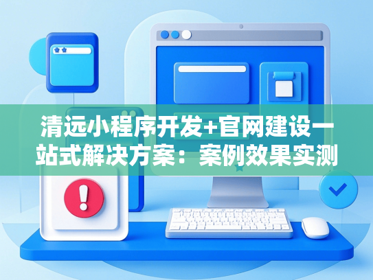 清远小程序开发+官网建设一站式解决方案：案例效果实测