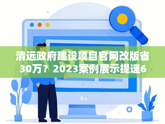 清远政府建设项目官网改版省30万？2023案例展示提速60天