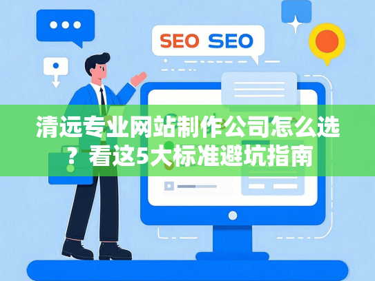 清远专业网站制作公司怎么选？看这5大标准避坑指南