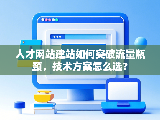 人才网站建站如何突破流量瓶颈，技术方案怎么选？