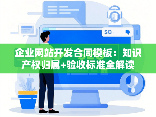 企业网站开发合同模板：知识产权归属+验收标准全解读