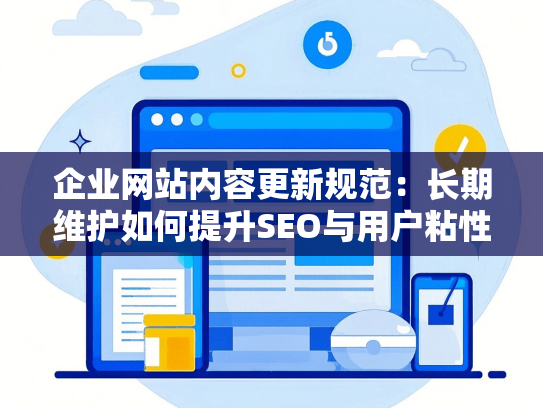 企业网站内容更新规范：长期维护如何提升SEO与用户粘性？