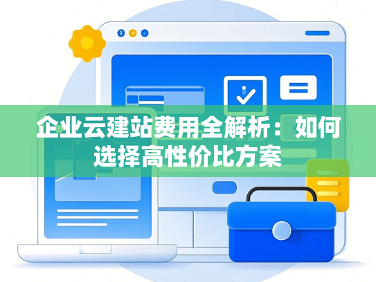 企业云建站费用全解析：如何选择高性价比方案
