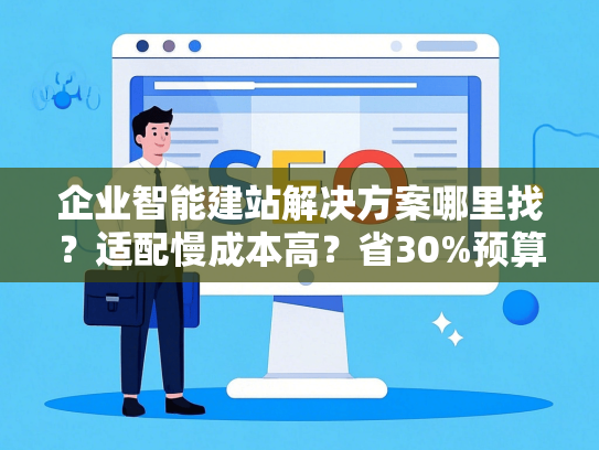 企业智能建站解决方案哪里找？适配慢成本高？省30%预算 15天极速交付推荐-第1张图片