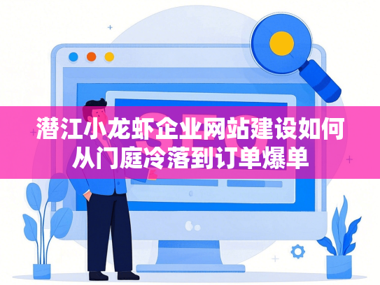 潜江小龙虾企业网站建设如何从门庭冷落到订单爆单