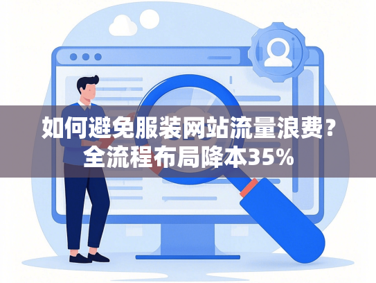 如何避免服装网站流量浪费？全流程布局降本35%