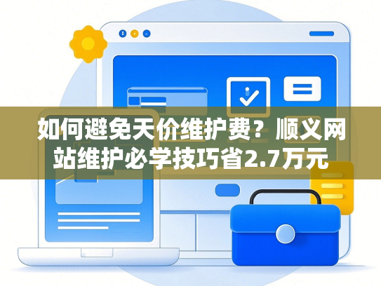 如何避免天价维护费？顺义网站维护必学技巧省2.7万元