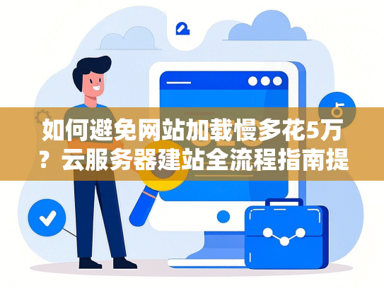 如何避免网站加载慢多花5万？云服务器建站全流程指南提速300%