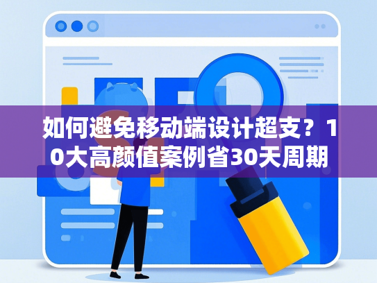 如何避免移动端设计超支？10大高颜值案例省30天周期