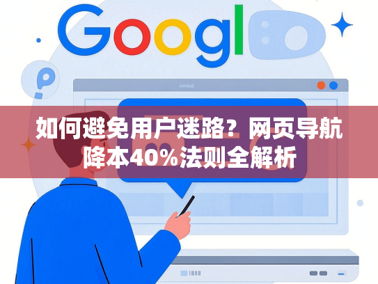 如何避免用户迷路？网页导航降本40%法则全解析