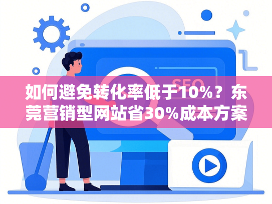 如何避免转化率低于10%？东莞营销型网站省30%成本方案